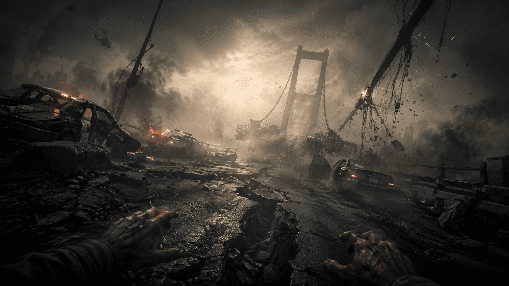 Atmospheric dark woods